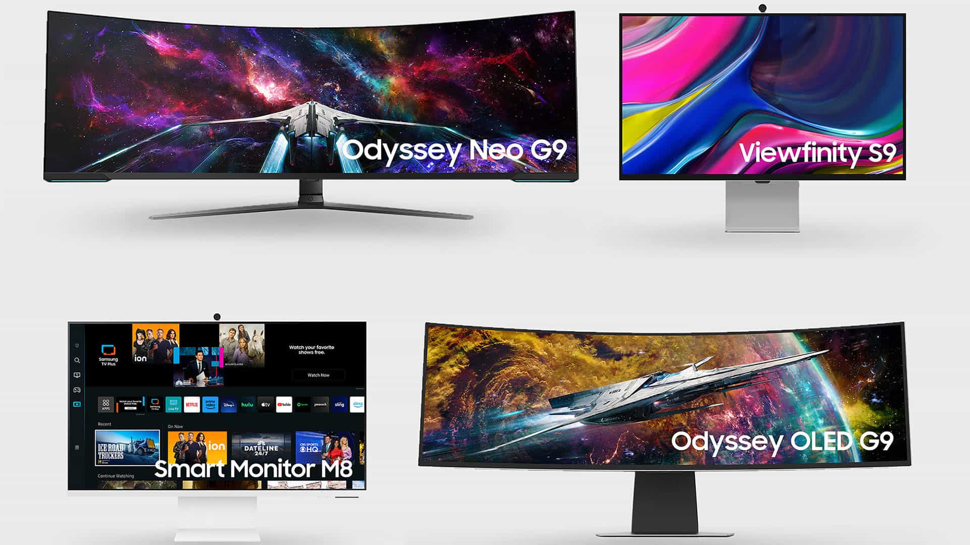 三星於 CES 推出新一代奧德賽 Odyssey Neo G9、ViewFinity S9 與 Smart Monitor M8 顯示器