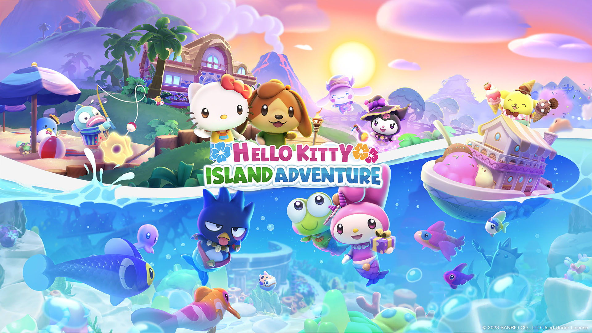 與 Hello Kitty 和朋友們在島嶼冒險！《Hello Kitty Island Adventure》於 Apple Arcade 獨家上架