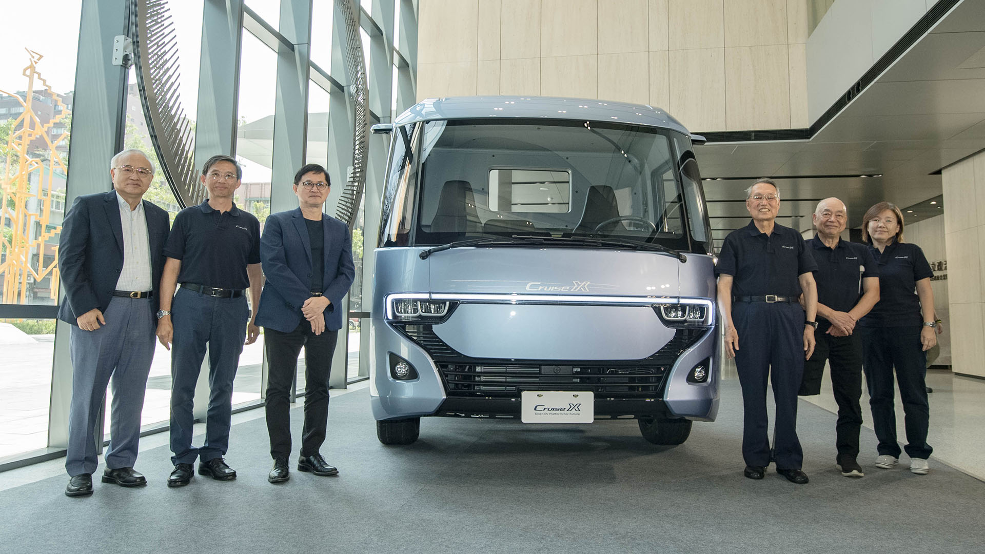 庫得科技發表商用電動物流車底盤 X-Platform，將以垂直分工和科技造車