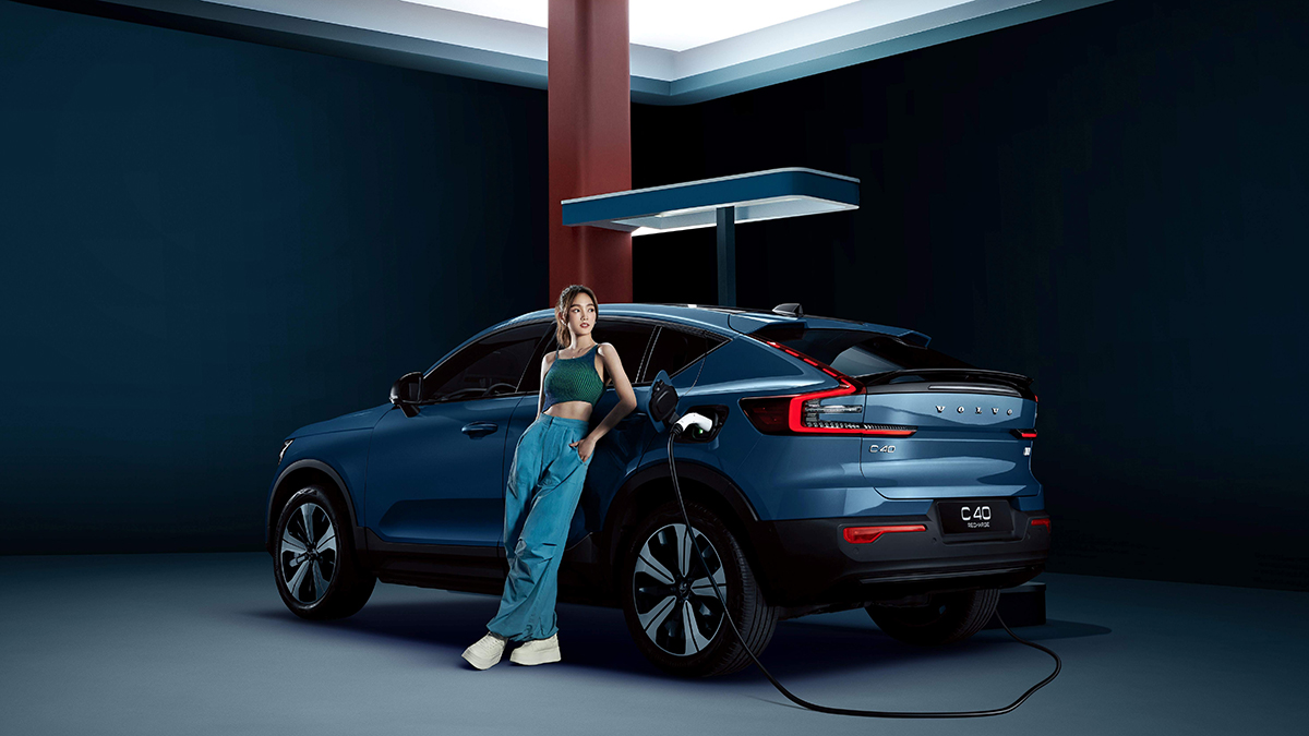 Volvo C40 Recharge 新年式續航大提升！攜手新生代女演員王淨展現獨特魅力