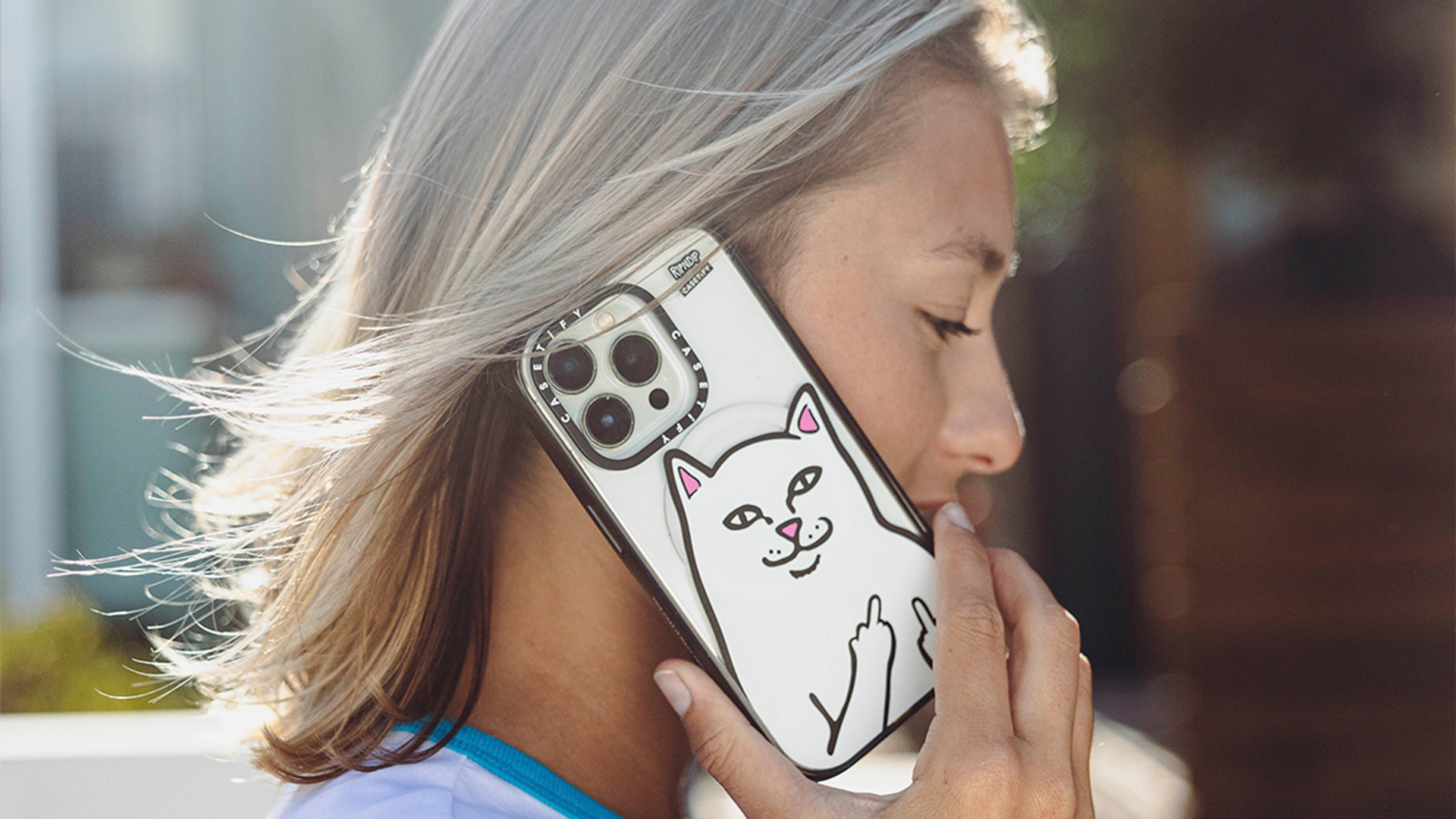 中指貓來了！RIPNDIP x CASETIFY 聯名系列 iPhone 配件在台開賣