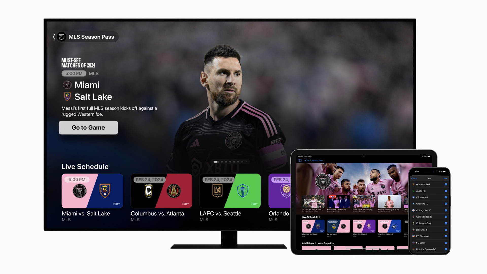 即日起可訂閱！職業足球大聯盟在 Apple TV app 上回歸 MLS 季票