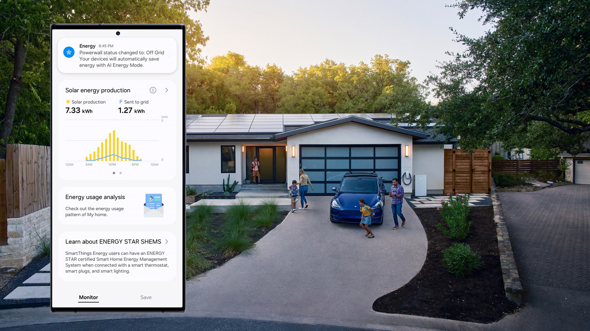 三星 SmartThings Energy 將可串連特斯拉 Tesla Powerwall、Solar Inverter、壁掛式充電座與電動車，預計 2024 年第二季上線