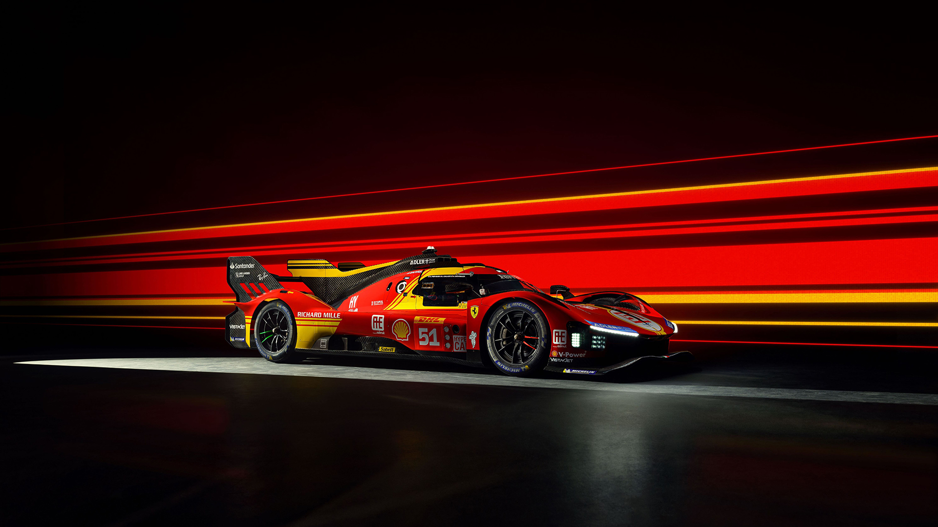 法拉利為 Scuderia Ferrari 車隊揭曉 2024 賽季 499P 賽車全新塗裝，繼續競逐 2024 賽季國際汽聯世界耐力錦標賽