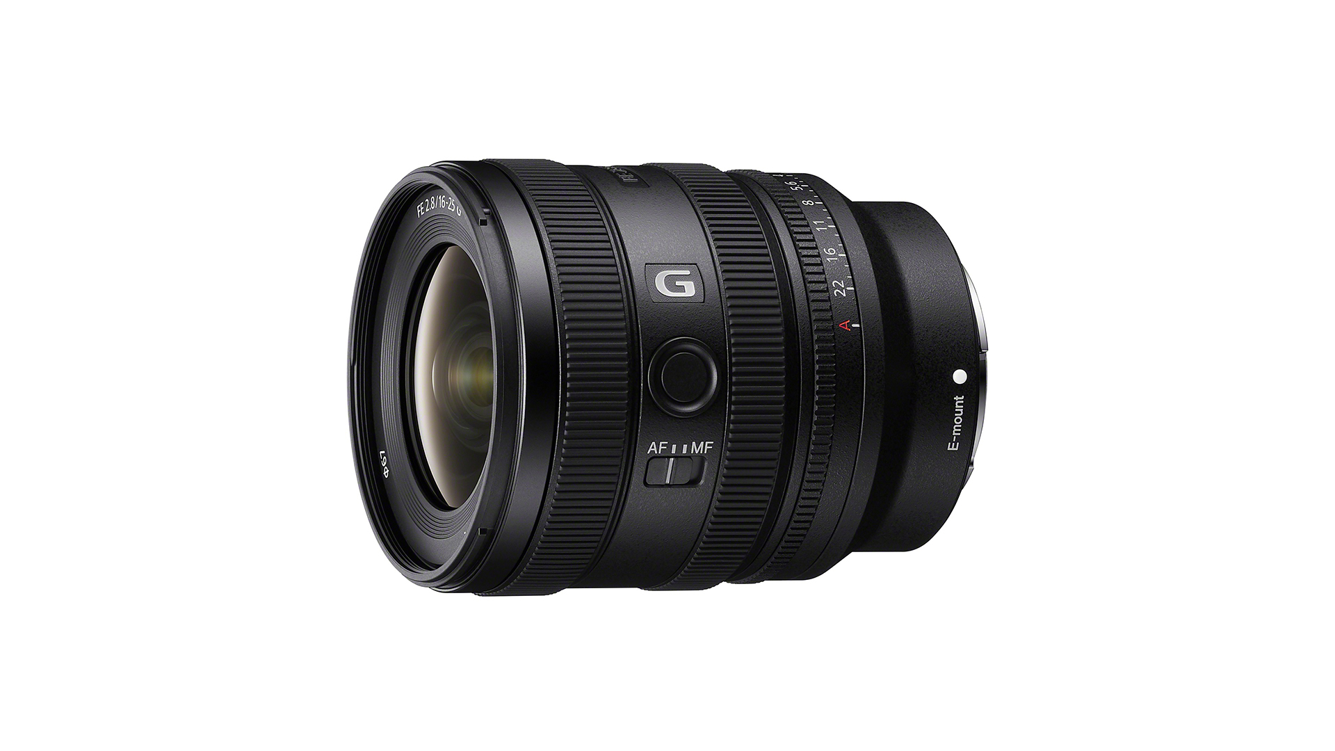 Sony E 接環系列全片幅變焦鏡頭 FE 16-25mm F2.8 G 鏡頭登場，預計 4 月底正式上市