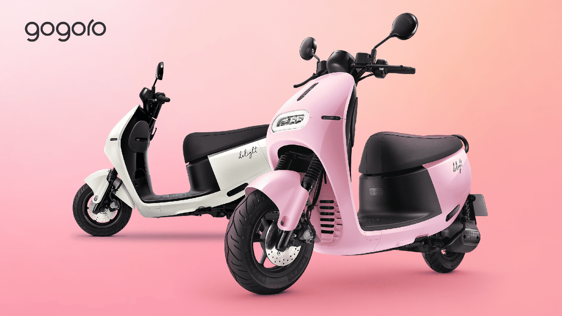 Gogoro Delight 新色「泡泡粉」與「泡泡白」登場！限時免費升級 TCS Pro、定速巡航、賽道碼表，再送首年免費保養